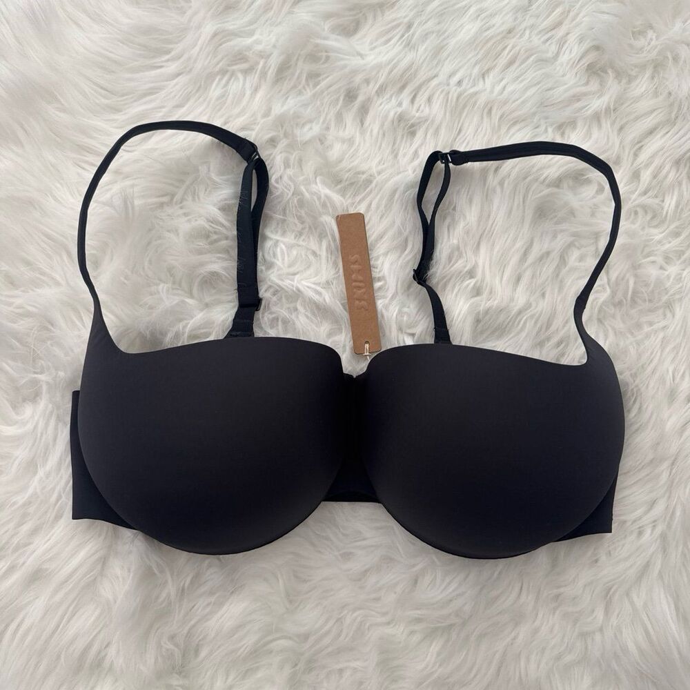 Skims Ultimate Balconette Pushup Bra Onyx Size 36DD